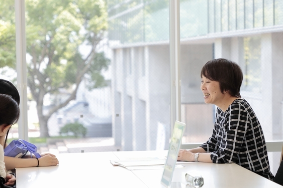 入試相談会の様子